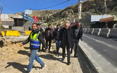 بدء العمل في مشروع إنشاء مهارب