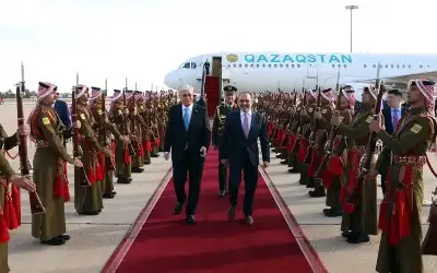 رئيس كازاخستان يصل الأردن في زيارة