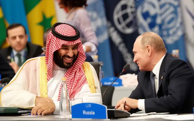 بوتين يجري اتصالا هاتفيا بولي العهد