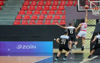 المنتخب الوطني لكرة السلة يلتقي نظيره