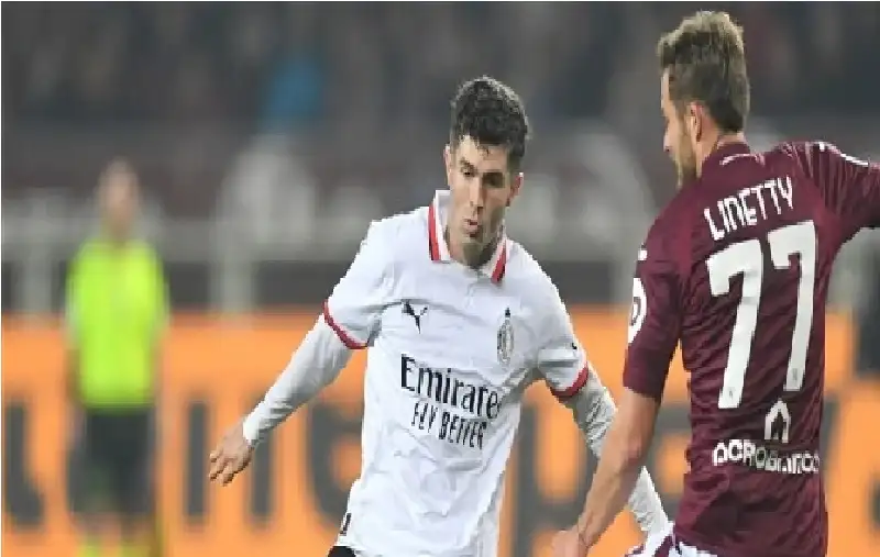 ميلان يخسر أمام تورينو بهدف عكسي