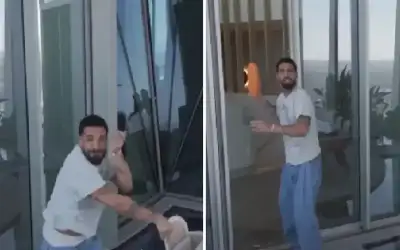 نعال دريك يشعل الإنترنت بعد رميه