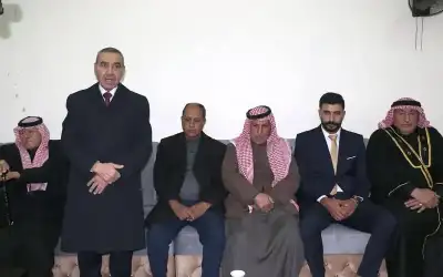 بالصور.. آل الطوالبة وآل الشخانبة نسايب