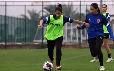 منتخب النشميات ينهي تحضيراته لمواجهة روسيا