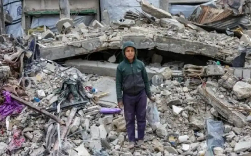 55 مليون طن من الركام ..