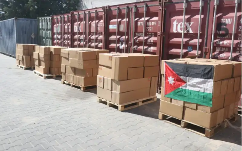 المستشفى الميداني الأردني غزة 81 يقدم