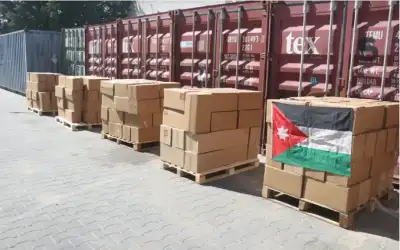المستشفى الميداني الأردني غزة 81 يقدم