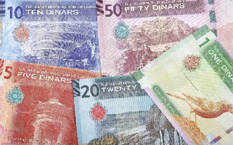 إجمالي الدين العام للأردن يتراجع 1%