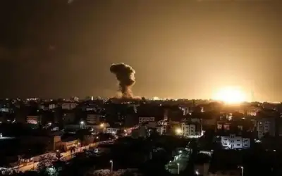 دوي انفجار قنابل صوتية في منطقة