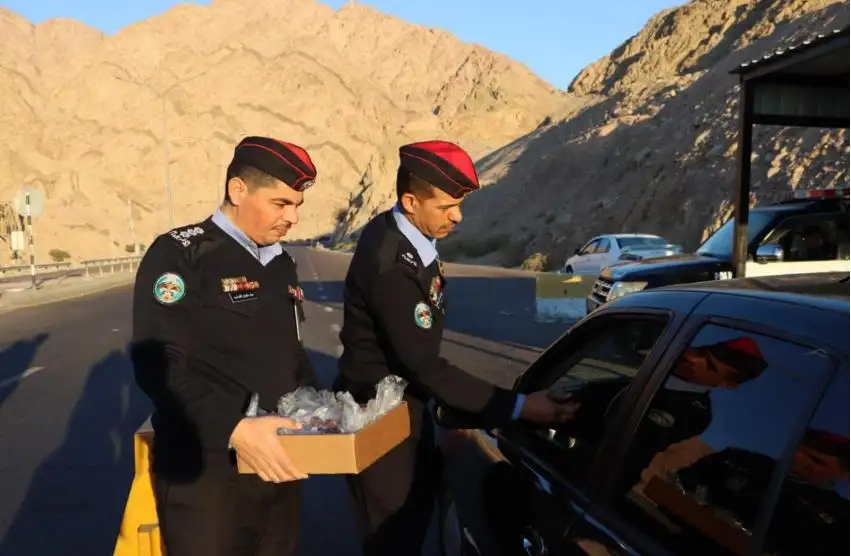 الأمن: 15 محطة إفطار صائم موزعة