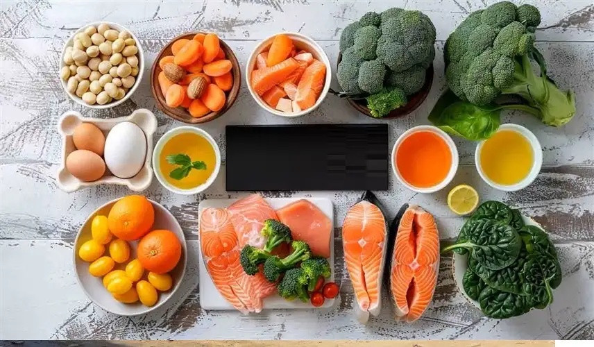 علامات على الجلد تشير إلى نقص