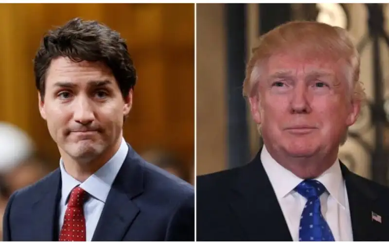 ترامب يتهم ترودو بالسعي إلى البقاء