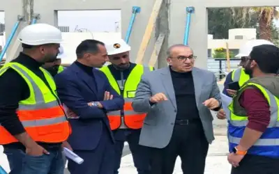 وزير الأشغال يوجه بتكثيف العمل بتوسعة