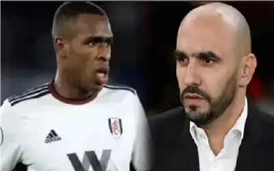 سجال قوي بين وليد الركراكي ومدافع