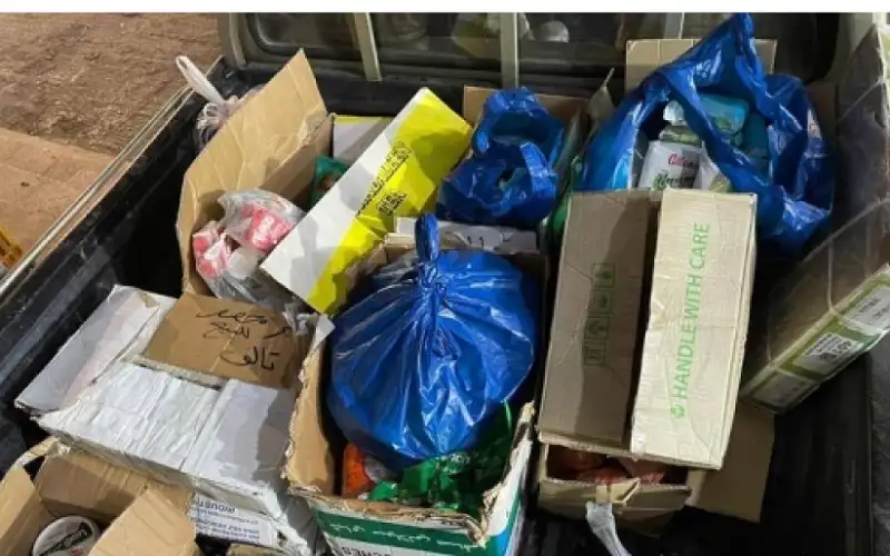 بلدية الكرك تضبط طنا من المواد