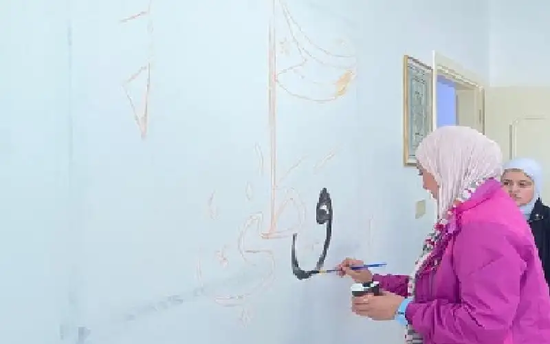 مركز شابات المزار ينظم نشاط رسم