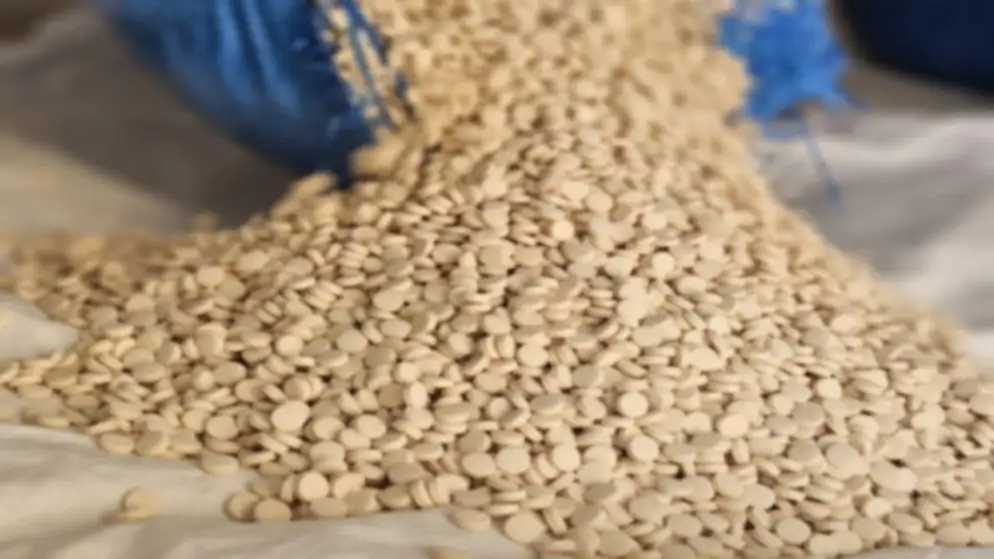 سوريا تضبط 100 ألف حبة كبتاغون