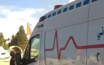 وفاة وإصابتان بحادث تصادم واحتراق صهريج
