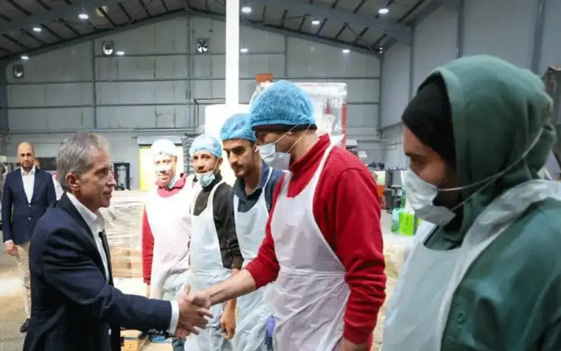 الموقر .. جعفر حسان يزور شركة