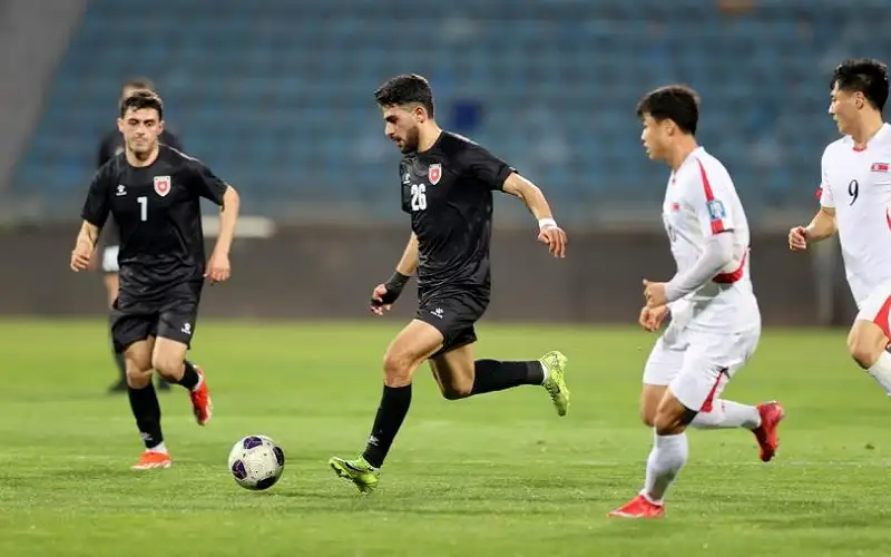 منتخب النشامى يتعادل مع كوريا الشمالية
