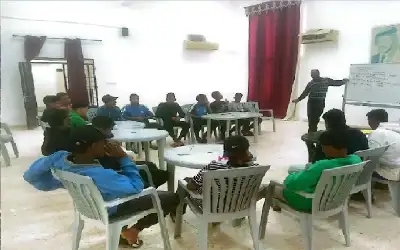 مركز شباب غور الصافي يتابع تدريبه
