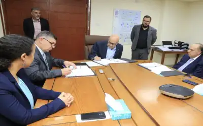 اتفاقية لاستكمال مشروع تحسين مياه بني