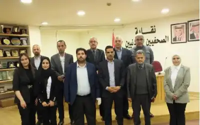 صحفيون جدد يؤدون قسم النقابة