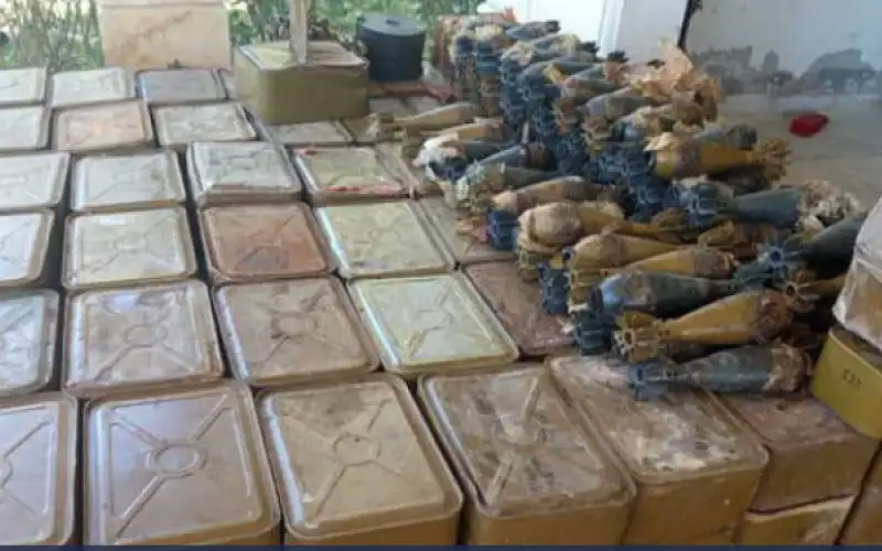 الأمن العام السوري يضبط مستودعا للأسلحة