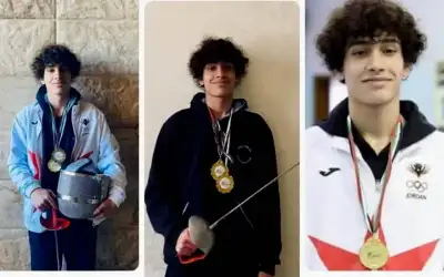 ذهبية وبرونزية ببطولة سلاح السابر للطالب