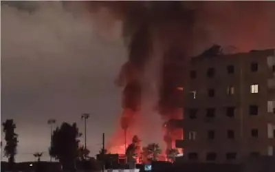 خمسة قتلى بقصف اسرائيلي على بلدة