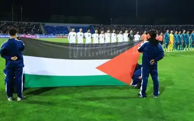 فلسطين تهدي النشامى هدية ثمينة بالفوز