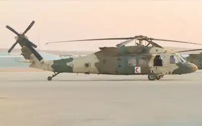 الطائرات العمودية الأردنية في الكونغو توزع