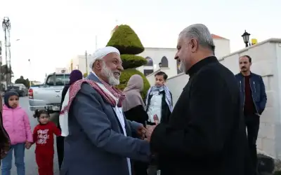 إفطار في كنيسة قلب يسوع لعمال