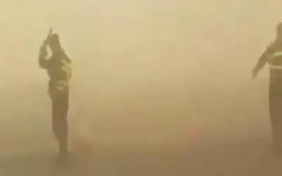 الدوريات الخارجية: هبات غبارية ورياح على