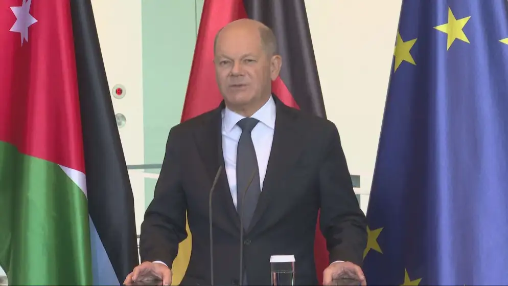 المستشار الألماني: يجب العودة إلى وقف