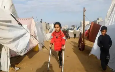 19 ألف طفل استشهدوا بغزة منذ