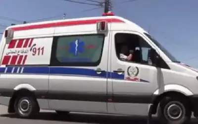 حادث دهس يؤدي إلى تصادم مركبتين
