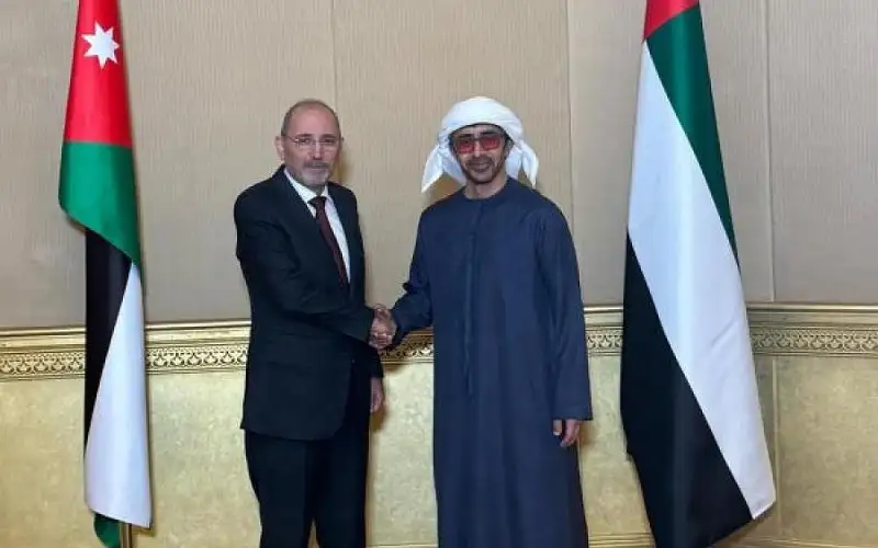 
الأردن والإمارات يؤكدان ضرورة التوصّل لوقف إطلاق النار في غزة
