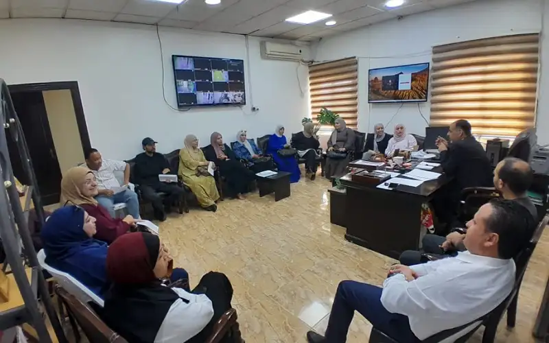 مدير شباب الكرك يعقد اجتماعا لمتابعة