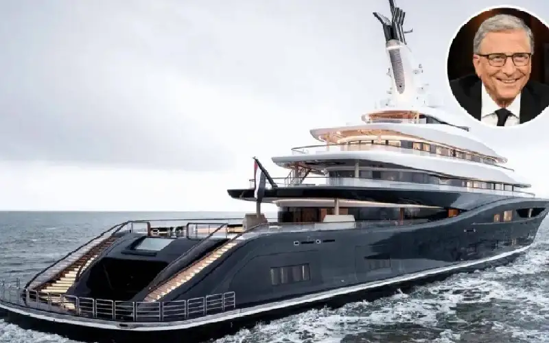 قيمته 644 مليونا.. يخت بيل غيتس