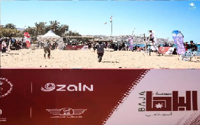 زين راعي مهرجان الباها الرياضي في العقبة