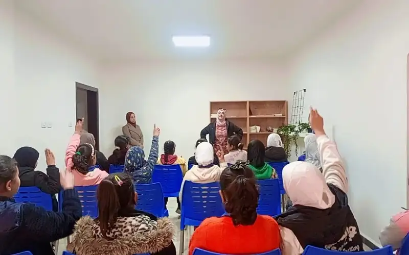 مركز شباب وشابات قضاء الموجب ينفذ