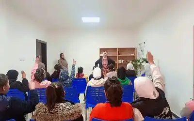 مركز شباب وشابات قضاء الموجب ينفذ