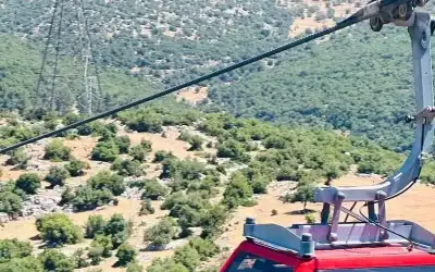 استئناف العمل بتلفريك عجلون