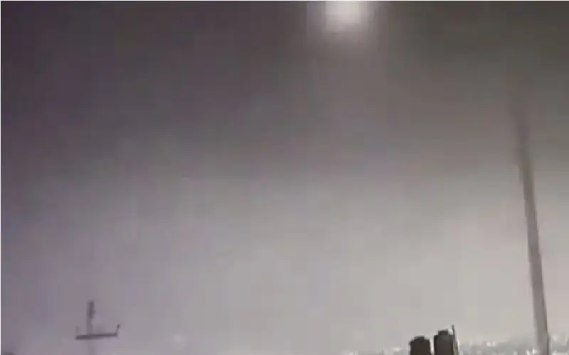 جسم ناري في سماء المكسيك يربك