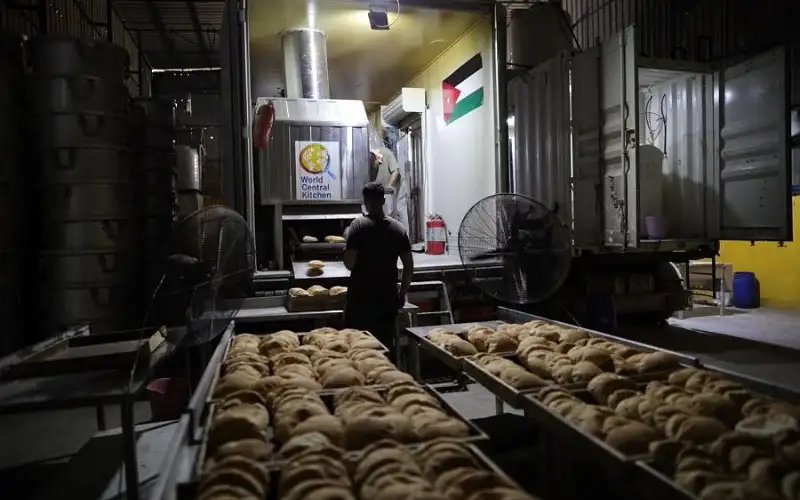 المخبز الأردني المتنقل المزود الوحيد حاليا