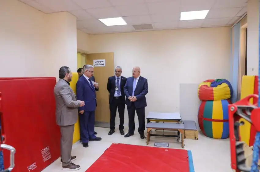 افتتاح فعاليات اليوم العلمي للعلاج الطبيعي