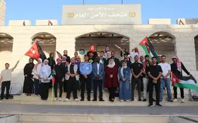 مديرية شباب العقبة تحتفل بيوم العلم