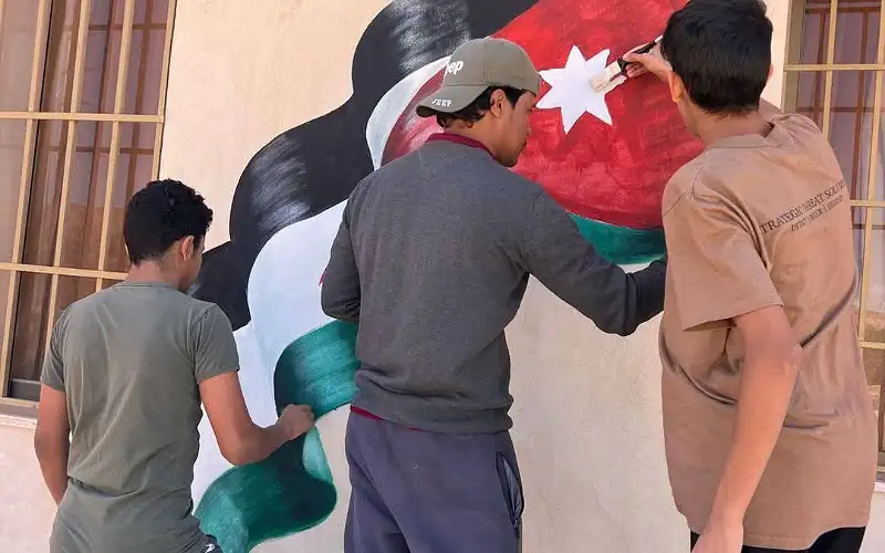 الديسة أجمل بريشة الفنان طلال الحويطات