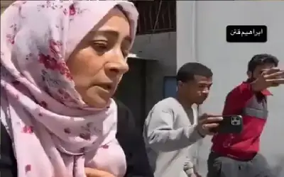 انهيار أم بعد توفي أبناءها الثلاثة..